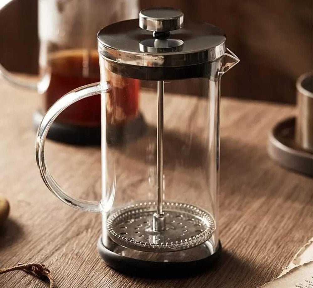 French Press Coffee Plunger with filter 600 ml