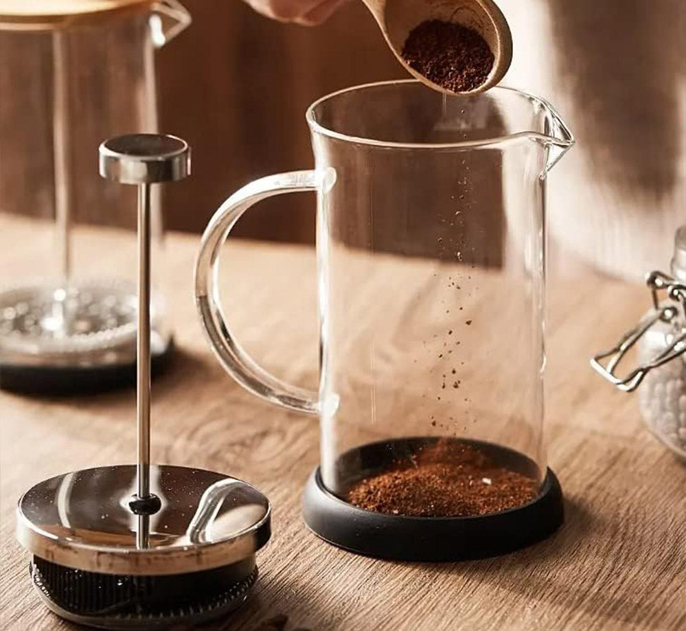 French Press Coffee Plunger with filter 600 ml